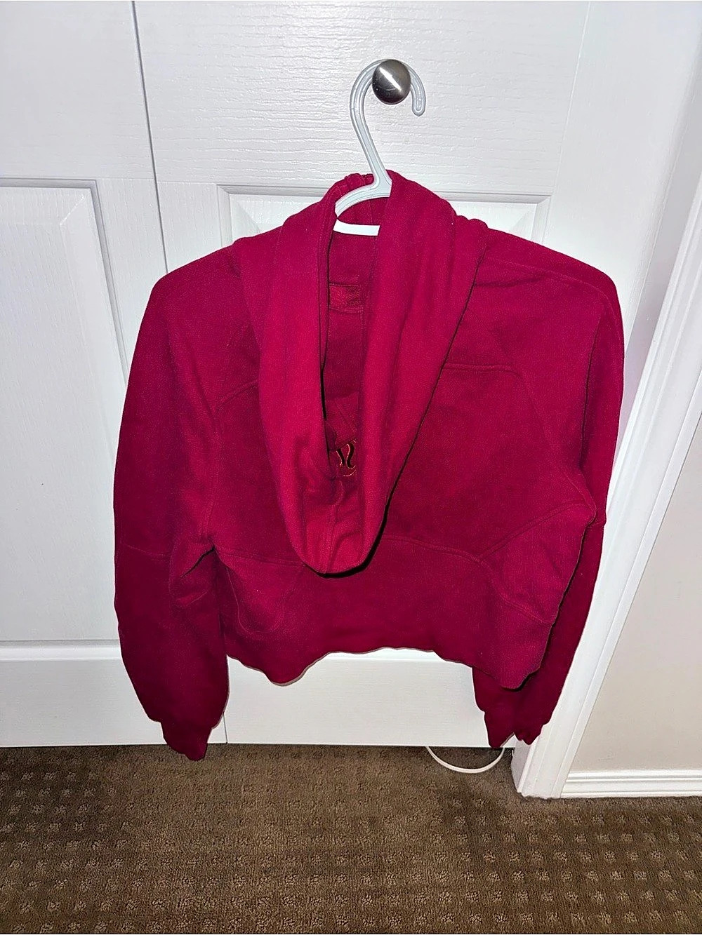 lululemon Scuba Oversized Funnel-Neck Half Zip Pink Size 4 (xs)